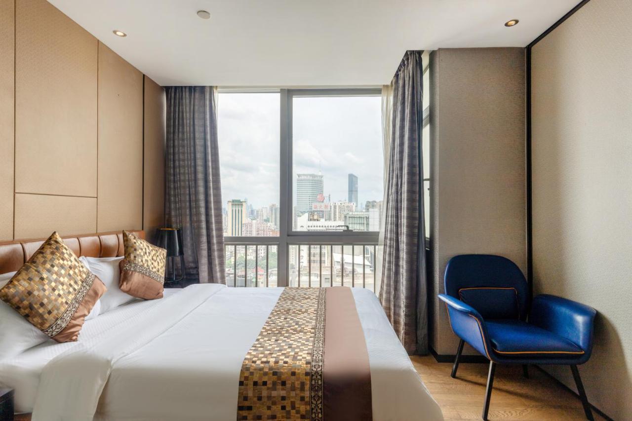 Yoyo Apartment Jiedeng Metropolis Branch, Beijing Road Гуанчжоу Экстерьер фото